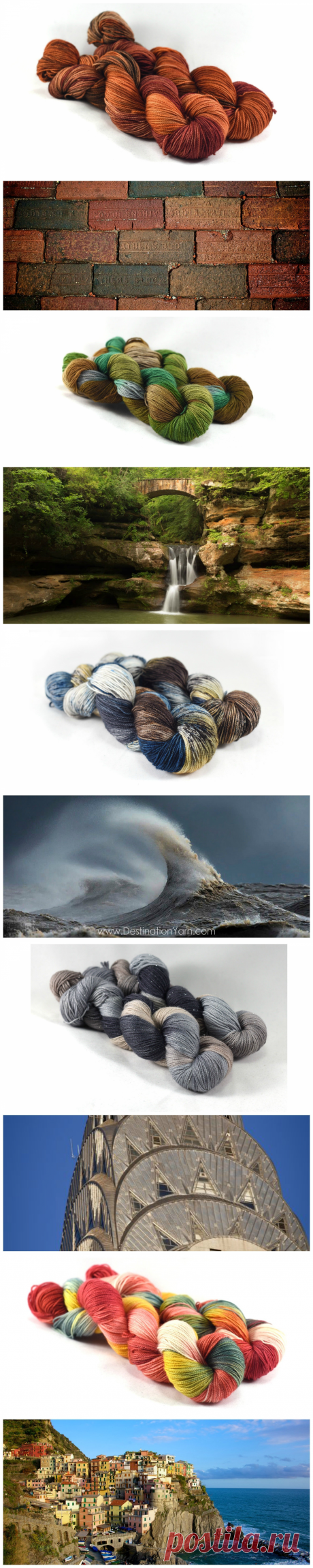 Places (Hand Painted) - Destination Yarn