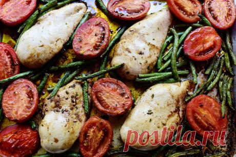 Итальянский Куриный Лист Пан Ужин | Пионер Женщину