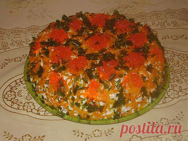 Салат "Рыбка в новой шубке" - Простые рецепты Овкусе.ру