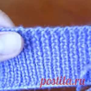 В помощь вязальщицам... Эластичный набор петель - МирТесен
