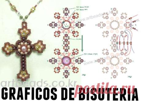 Graficos tutoriales para bisuteria con abalorios - enrHedando