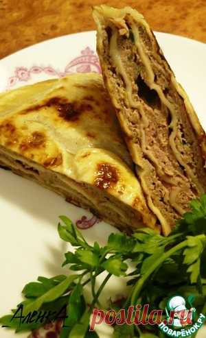 Китайские лепешки с мясом - кулинарный рецепт