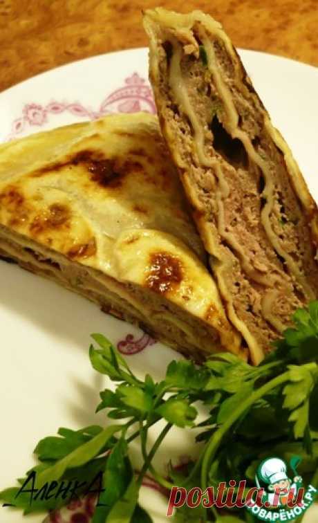 Китайские лепешки с мясом - кулинарный рецепт
