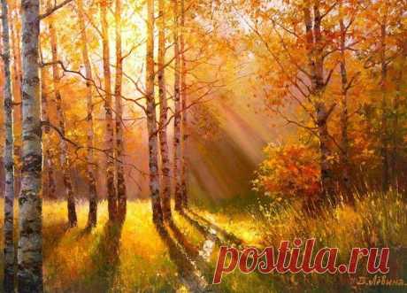Золотая осень в картинах современников | Позитив красок | Яндекс Дзен