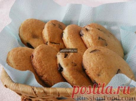 Рецепт: Песочное печенье с шоколадом на RussianFood.com