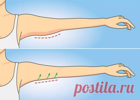 Упражнения для подтяжки рук! Избавляемся от крыльев
