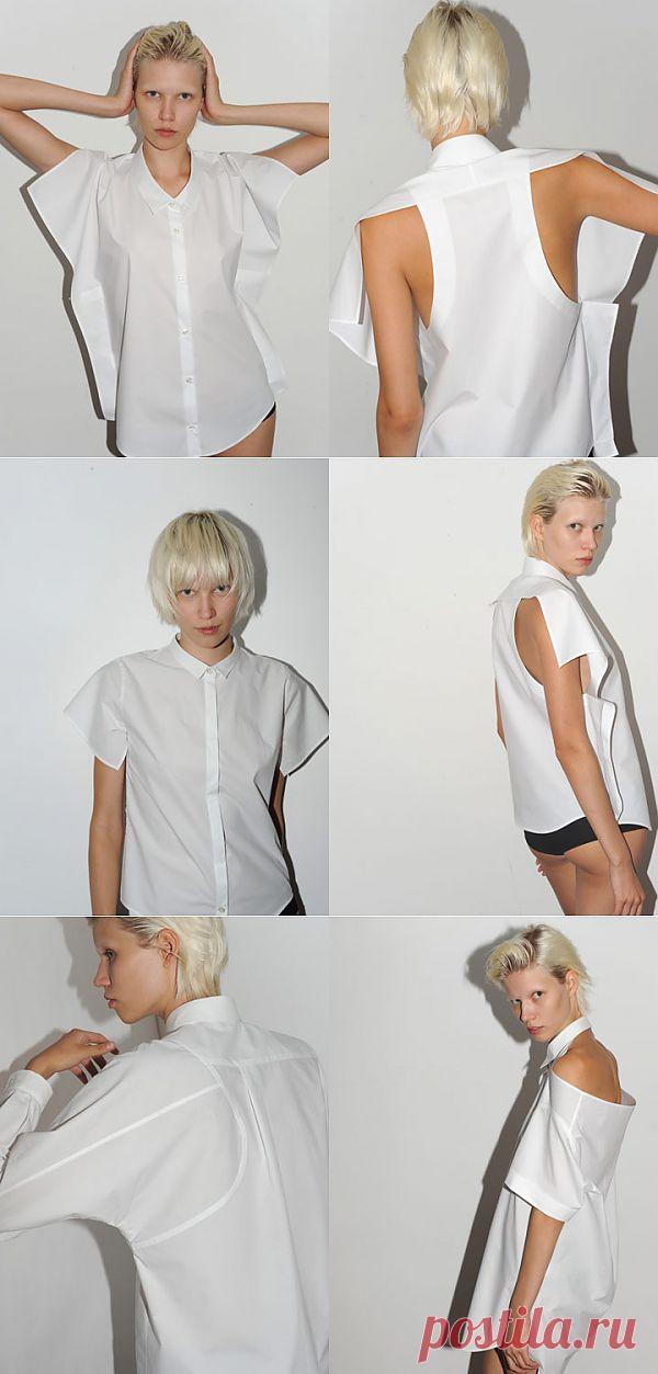 Белые рубашки от Uemulo Munenoli / Рубашки / Модный сайт о стильной переделке одежды и интерьера
