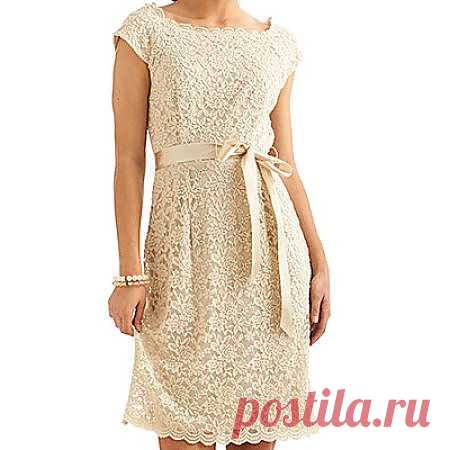 Connected Apparel Dress with Scallop Neck & Hem
Price: $80.00 
Now! $39.99