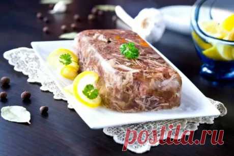 Холодец классический: вкусная мясная закуска всем придется по вкусу - медиаплатформа МирТесен