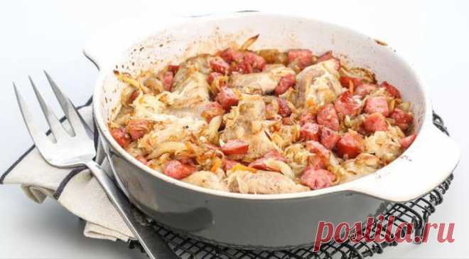 ШУКРУТ СО СВИНОЙ ЛОПАТКОЙ