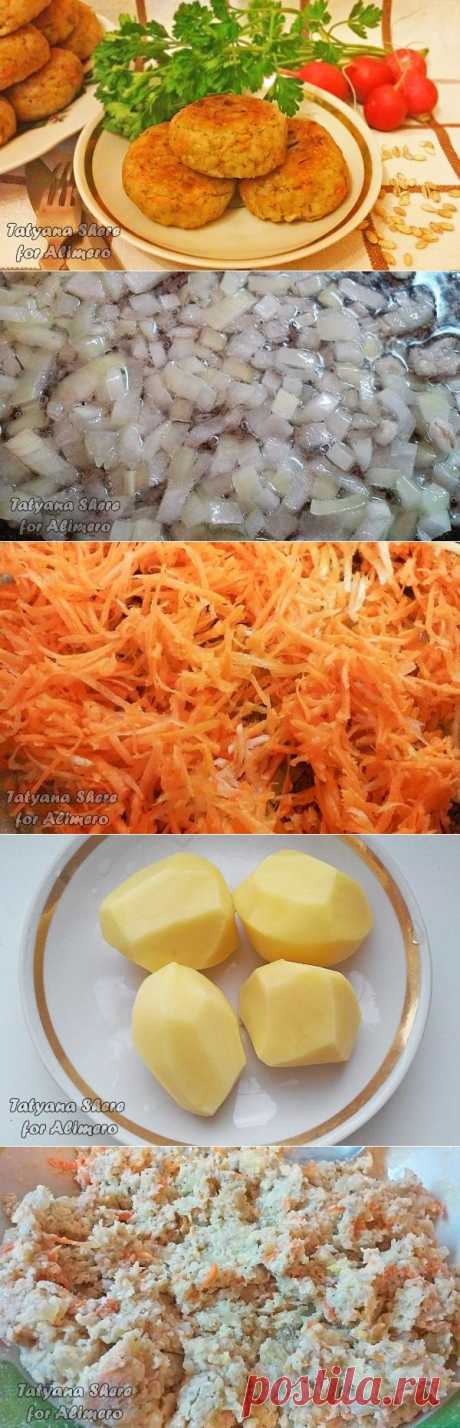 Котлеты из перловки | Банк кулинарных рецептов