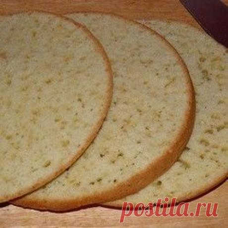 Коржи для торта в мультиварке