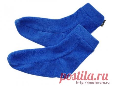 Шьем носки за 5 минут