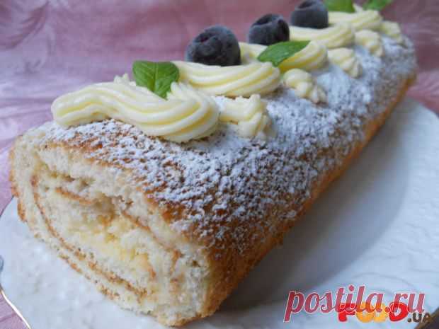 Бисквитный рулет по ГОСТу - Кулинарные рецепты на Food.ua