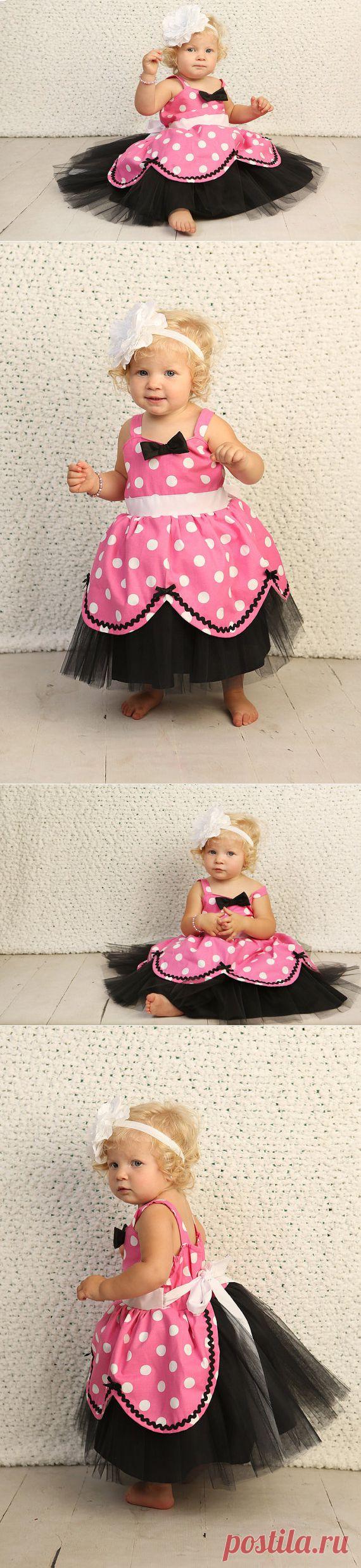 MINNIE MOUSE dress TUTU Party Dress in от loverdoversclothing