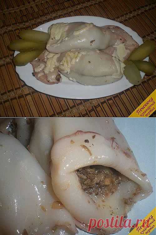 Фаршированный кальмар (рецепт) — Кулинарный портал Печенюка