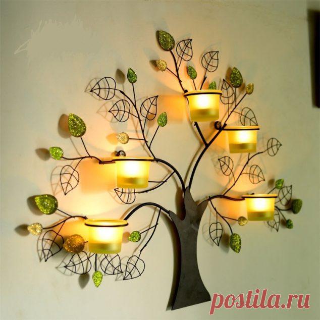 20 великолепных кованых подсвечников, которые украсят любой интерьер | Чёрт побери