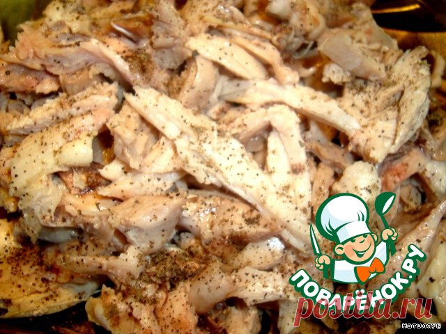 Салат-коктейль из курицы