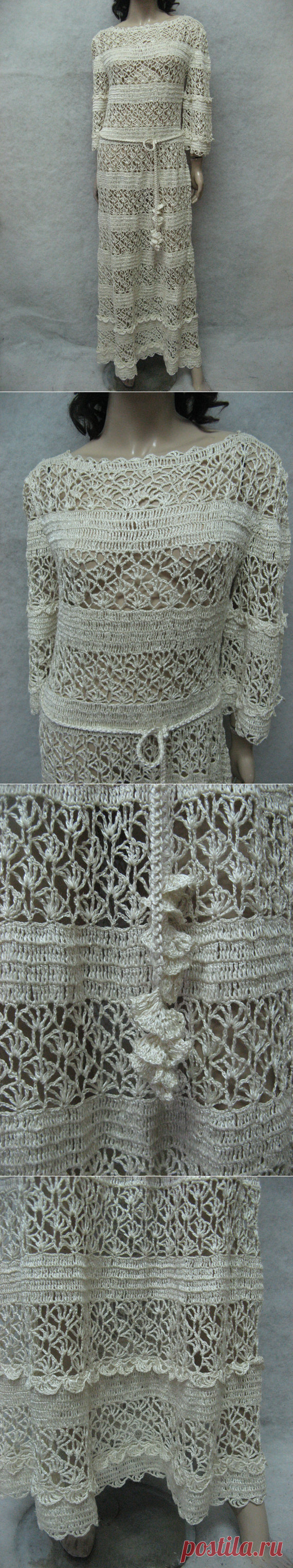 Crochet maxi dress handmade maxi dress от CrochetDressTalita