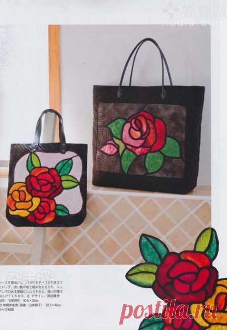 Австралийская витражная техника в лоскутном шитье