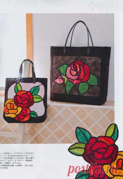 Австралийская витражная техника в лоскутном шитье