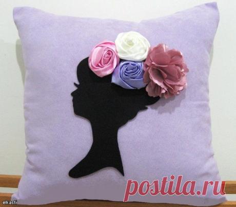Идеи для декора подушек