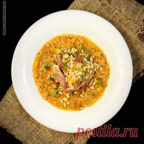 ПЕРЛОВКА С ТЫКВОЙ И УТКОЙ. ДВА СПОСОБА. | DEFFI_ART_CAFE