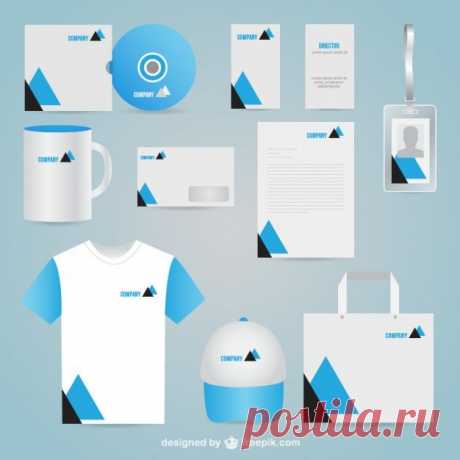 Business identity corporate Vector | Free Download