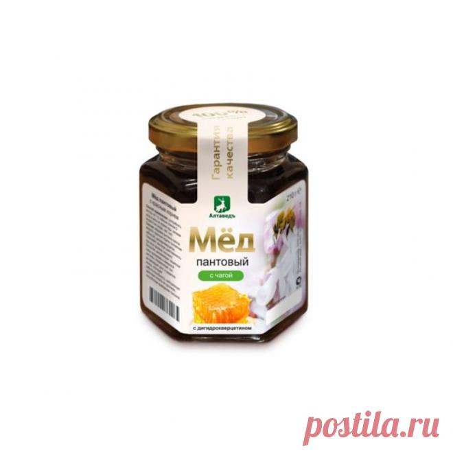Пантовый мёд с чагой в интернет-магазине 