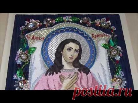 Ссылка на диз в комментах, о вышивке в др. видео. Так-же инфа и дизы в её профиле на эмбродери (катушке)