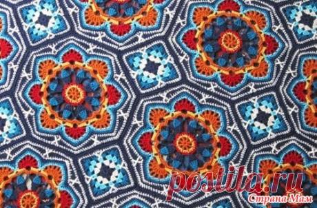Онлайн. Плед "Персидская плитка". - Страна Мам