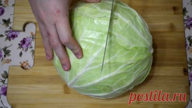 Новый Салат из Капусты! ЭТО ПРОСТО БОМБА!!! ОЧЕНЬ ВКУСНО!!!