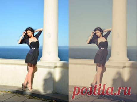 Придаем фото эффектное коричневое тонирование | Уроки фотошопа