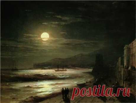 Moon Night - Ivan Aivazovsky  |   Pinterest • Всемирный каталог идей