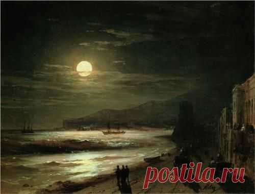 Moon Night - Ivan Aivazovsky  |   Pinterest • Всемирный каталог идей