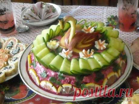 Праздничные салаты из свеклы
