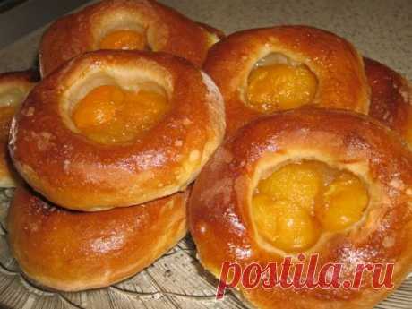 Ватрушки с абрикосами | &quot;Просто и очень вкусно&quot;