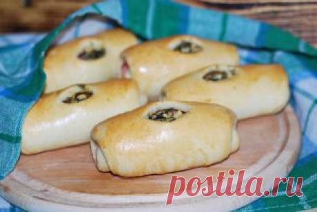 Рогалики с ветчиной "Пикничок"