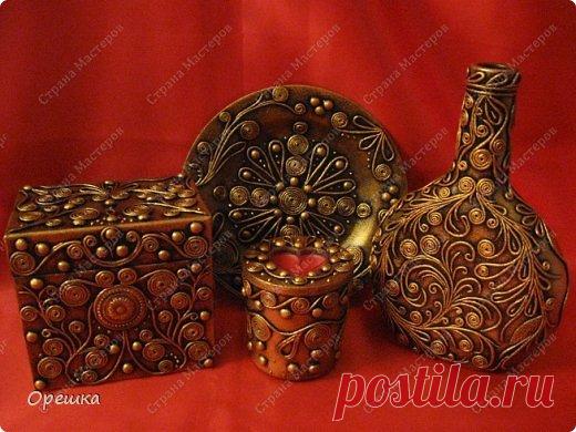 Пейп- арт тарелочка и весь наборчик.