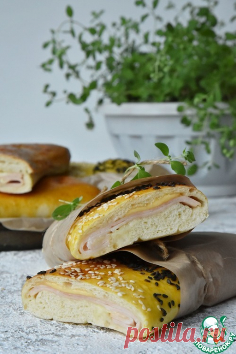 Стромболи-пицца рулет – кулинарный рецепт
