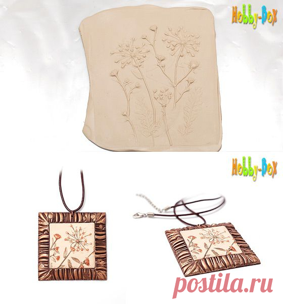 Текстурный лист с растительными мотивами - Ярмарка Мастеров - ручная работа, handmade