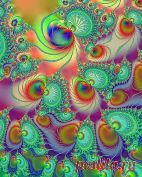ICM 2006 Benoit Mandelbrot Fractal Art Contest ~~ Entry: Peacockfeathers