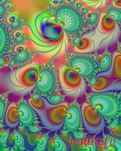 ICM 2006 Benoit Mandelbrot Fractal Art Contest ~~ Entry: Peacockfeathers