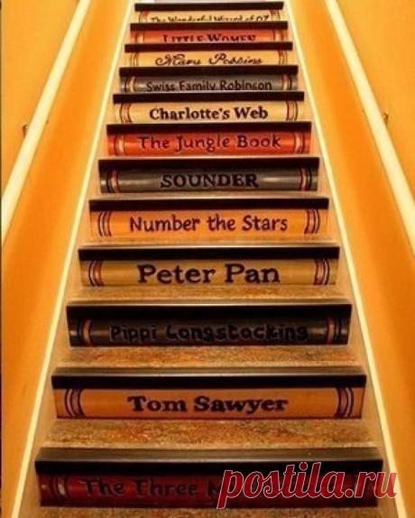 Декорирование поталью. Необычный декор лестницы!!! - Декор