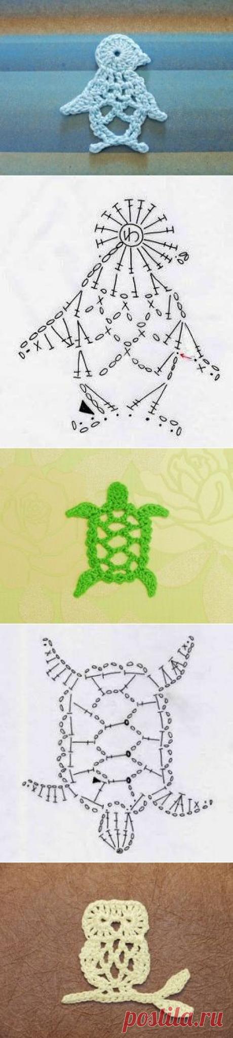 Irish crochet &amp;: Аппликация