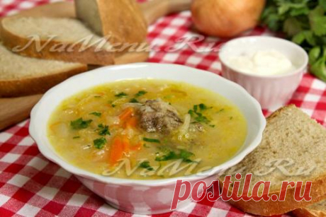 Щи из квашеной капустой