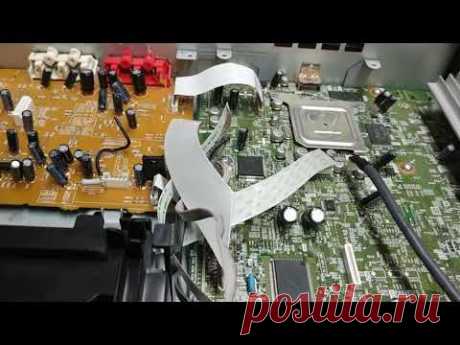 Ремонт кинотеатра Sony DAV-DZ570 в Санкт-Петербурге, не включается пишет PROTECTOR PUSH POWER