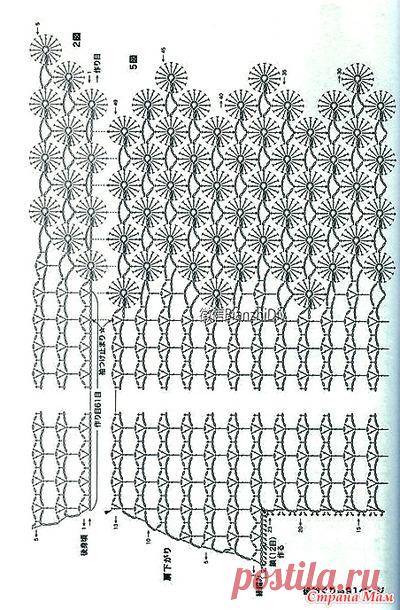 Ажурный пуловер с красивой обвязкой(два цветовых решения) от лиора мой светик (Страна Мам)