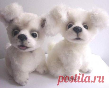 Забавный щенок. МК