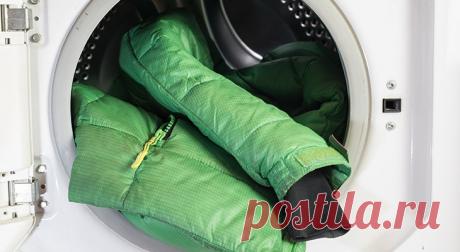 Как стирать пуховик в стиральной машине-автомат: опыт хозяек